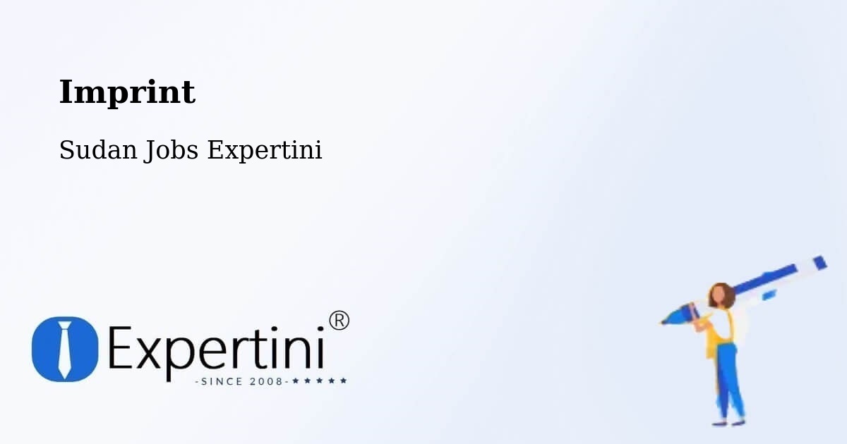 Imprint – Gebeit - Sudan Jobs Expertini